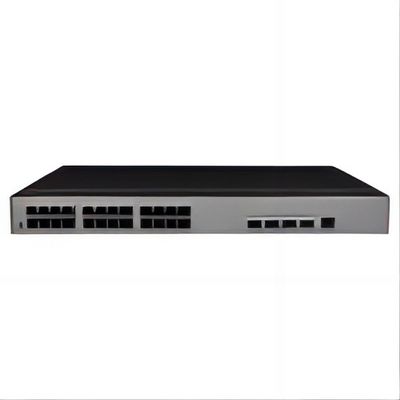 VLAN Support Network Switch 10/100/1000Mbps Tasso di trasmissione 24 porte con corrente alternata