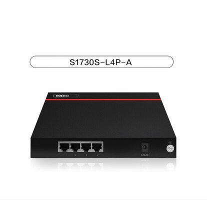 4 porte PoE Ethernet Switch S1730S-L4P-A per la comunicazione Full Duplex Half Duplex