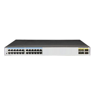 24-Port GE RJ45 4-Port 10G SFP 2-Port 40G QSFP Switch con supporto VLAN e scarico ventilatore
