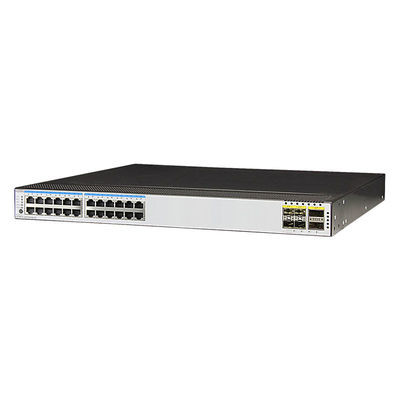 24-Port GE RJ45 4-Port 10G SFP 2-Port 40G QSFP Switch con supporto VLAN e scarico ventilatore