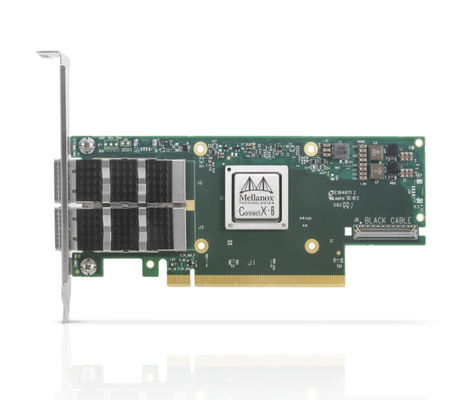 Mellanox MCX653106A-HDAT Network Adapter Card con velocità di trasmissione di 10/100Mbps