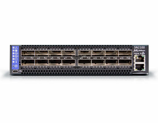 SN2100 Switch 100 GbE 16x 100 GbE QSFP28 Rete di velocità per grandi imprese