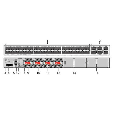 Commutatore ottico di riserva della rete di altezza del telaio del commutatore S6730-H48X6C 1U di gigabit di 48 porti
