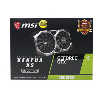 AMD Chipset MSI 1660 Super GPU Card 6GB Grafica schede video 192 bit