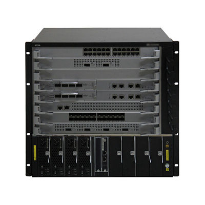 Original S7706 POE Network Switch 4,32 Tbps Doppio alimentatore di controllo principale