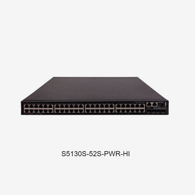 Disponibilità di stock S5130-EI 24/32/48 Port Poe Ethernet Networking Switch per la rete