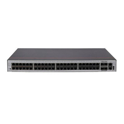 1U Altezza del telaio S5735-L48T4S-A 48*10/100/1000BASE-T Ports 4*GE SFP Ports AC Power Switch