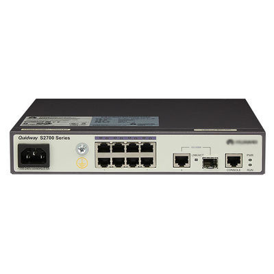S2700-9TP-SI-AC 8 porte Ethernet 10/100 Switch di rete con capacità di commutazione di 32 Gbit/s